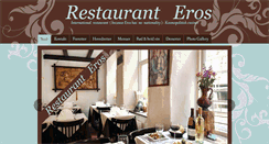 Desktop Screenshot of erosrestaurantdk.com